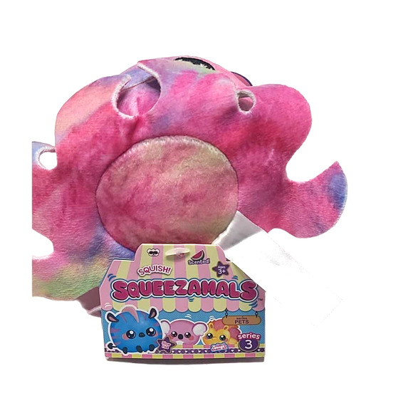 Candy Octopus Scented Mini Squeezamals series 3 NWT - Picture 3 of 4